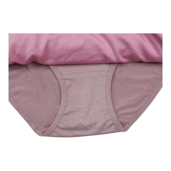 Laura Ashley Womens 6-Pack Super Soft Briefs Medium Floral Solid 1 Extra w/ Hole - Picture 15 of 16